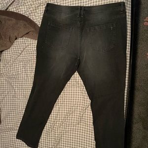 The Perfect Jean - Stretchy Slim Fit Jeans “Miner” Dark Gray 40/30